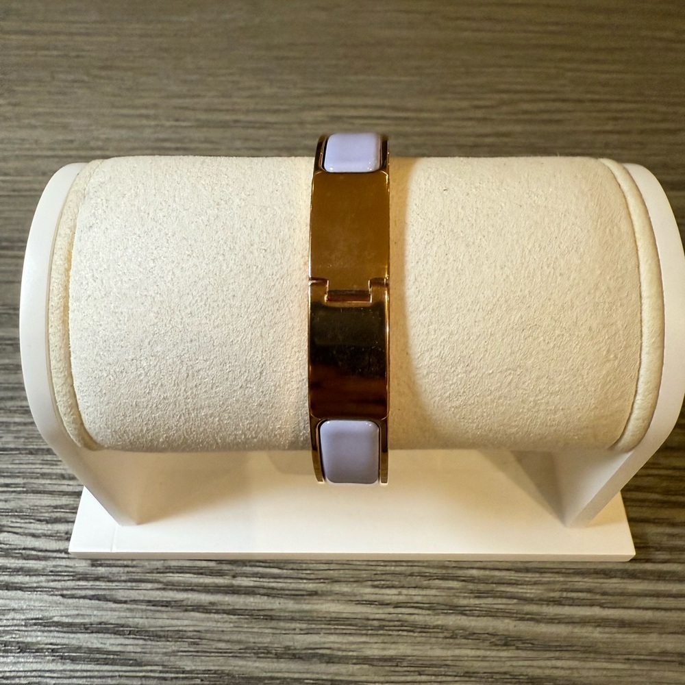 Hermes Clic H Parme Rose gold PM - Picture 2 of 3